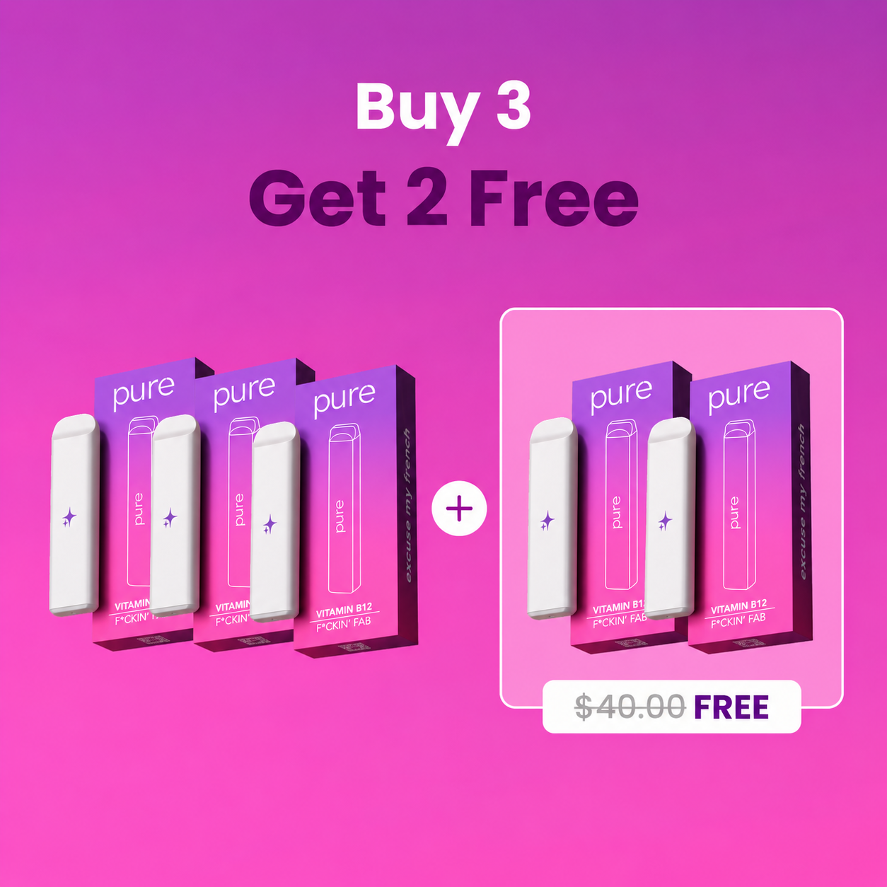 Vitamin B-12 Diffuser - F*CKIN' FAB