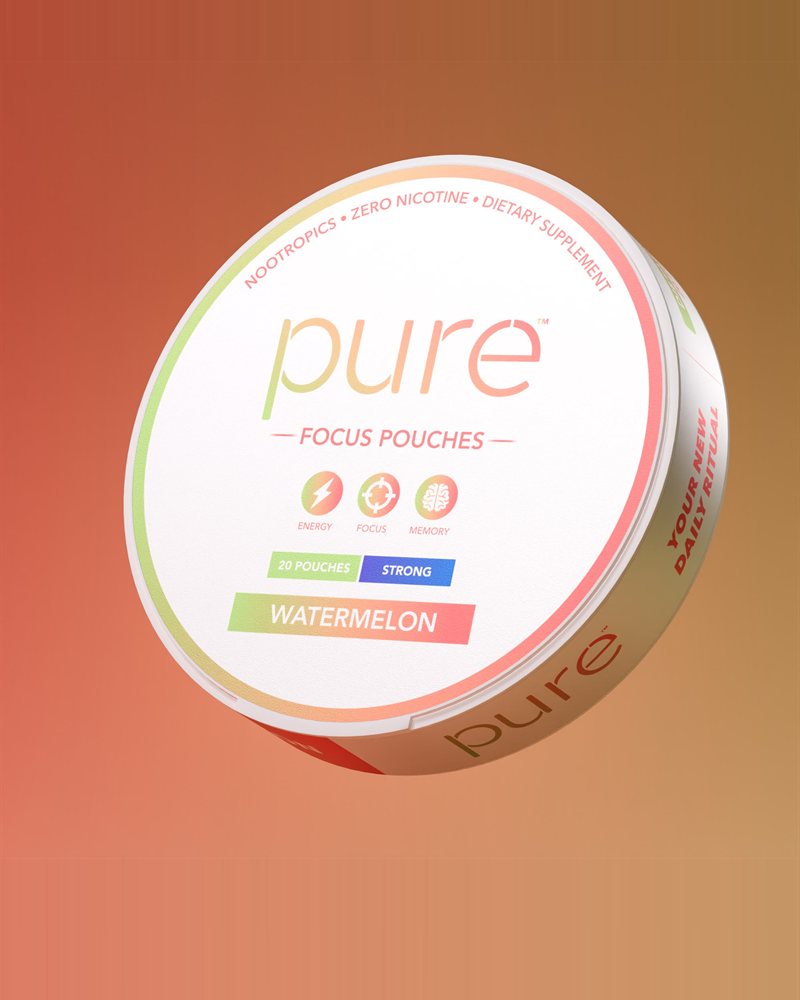 Pure Watermelon Focus pouches
