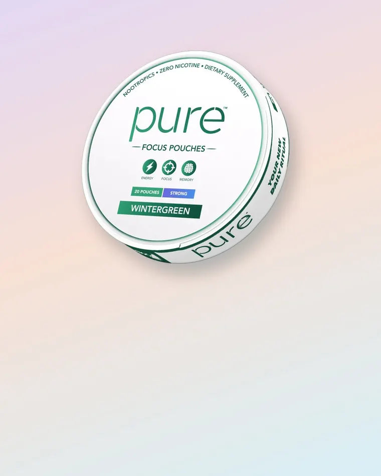 Pure Wintergreen Focus pouches